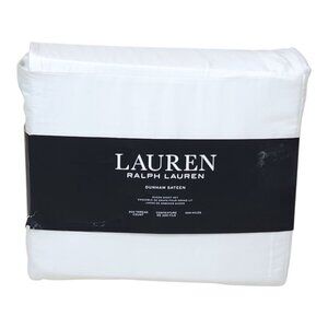 Lauren Ralph Lauren Queen Sheet Set 300 Thread Count Dunham Sateen 100% Cotton